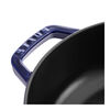 Braisers, 28 cm round Cast iron Saute pan Chistera dark-blue, small 3