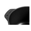 La Cocotte, 725 ml cast iron round Rice cocotte, black, small 5
