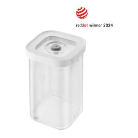CUBE Container 2S / 11 cm, 0.875 Qt, Transparent-White