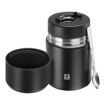 Yemek Kavanozu, 700 ml, paslanmaz &ccedil;elik, Siyah,,large 4