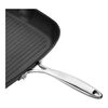 Forte, 28 x 28 cm square Aluminium Grill pan black, small 4