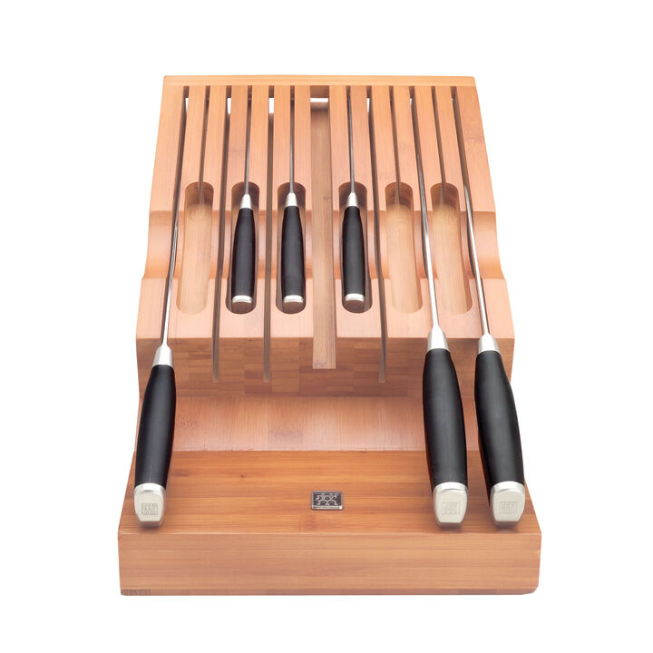 Knife storage, bamboo, large 4