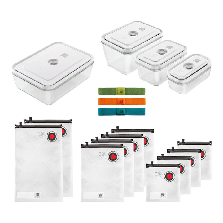 VACUUM ACCESSORY SET, GLASS, 17PC, large 1