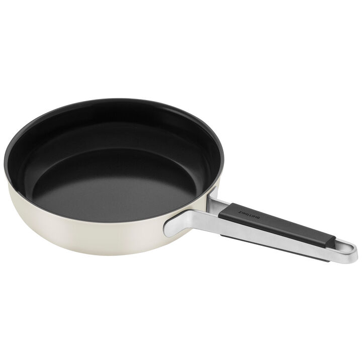 Pure, Poêle, 24 cm, Inox 18/10, Revêtement antiadhésif en céramique, large 1