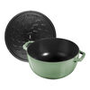 鋳物ホーロー鍋, Wa-NABE・フレンチオーブン 18 cm, 鋳鉄, small 2