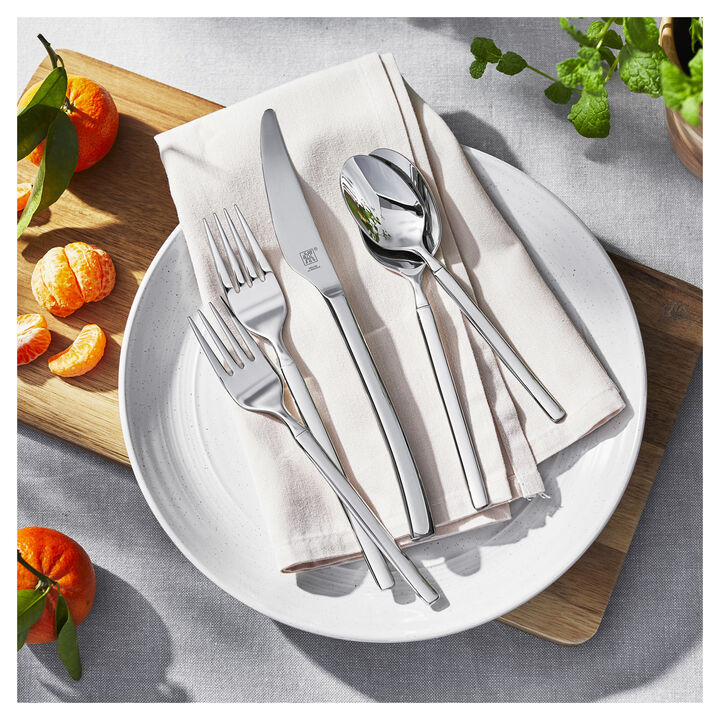 Opus (polished), 45-pc Flatware Set, 18/10 Stainless Steel , large 2