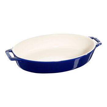 Fırın Kabı | seramik | 29 cm | Koyu Mavi,,large 1
