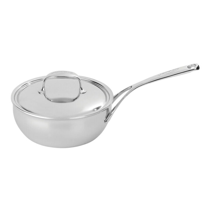 Atlantis, 2 qt Saucier, 18/10 Stainless Steel , large 1