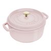 Cast Iron, 4 qt, Round, Dutch Oven, Peony Pink, small 1