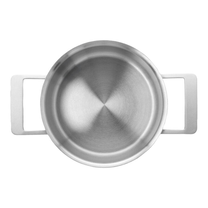 Industry 5, 20 cm 18/10 Stainless Steel Stew pot with lid silver, large 2