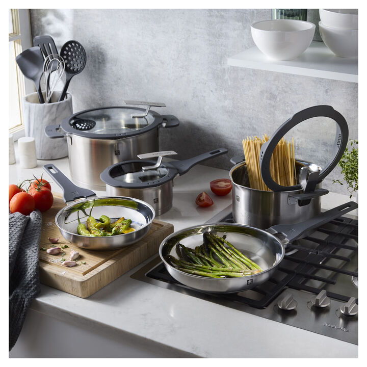 Simplify, 8-pc, Stainless Steel, Pots And Pans Set, large 3