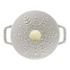 鋳物ホーロー鍋, Wa-NABE S スノーフレーク 16 cm, 鋳鉄, small 3