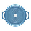 La Cocotte, 4 qt, Round, Cocotte, French Blue, small 3