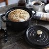 Cast Iron, 4 qt, Round, Dutch Oven, Matte Black, small 6