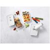 Fresh & Save, Vacu&uuml;m broodtrommelset, L plat / 6-delig, Kunststof, semitransparant-Grijs, small 8