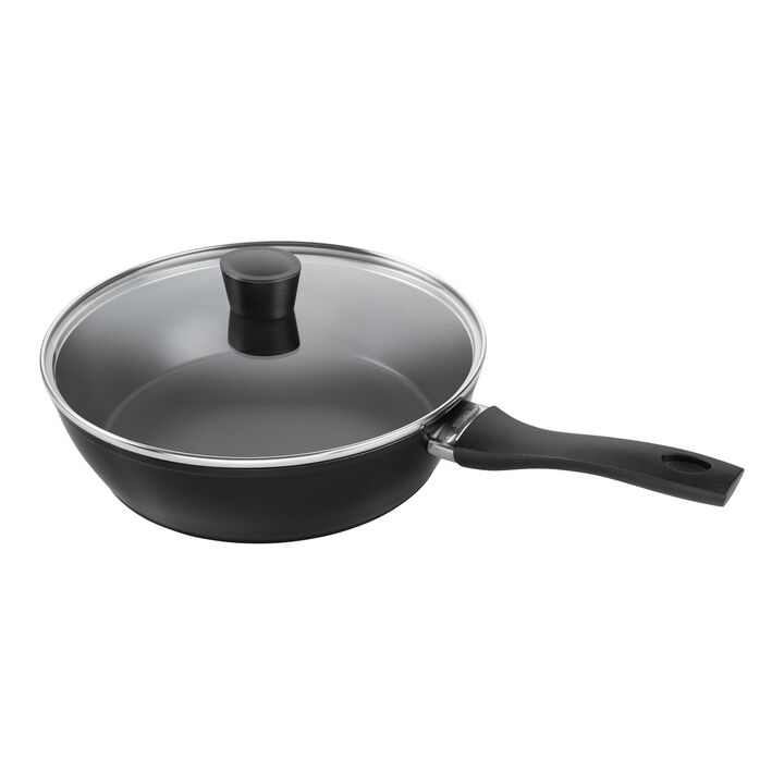 Breeze Ceramic, 28 cm round Aluminium Saute pan black, large 2