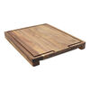 BBQ+, 17-inch x 14-inch Cutting Board With Tray, Acacia , small 5