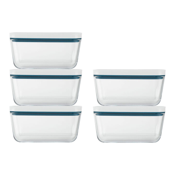 Fresh & Save, Vacuümdozenset , 5-delig / M, glas, La-mer, large 1