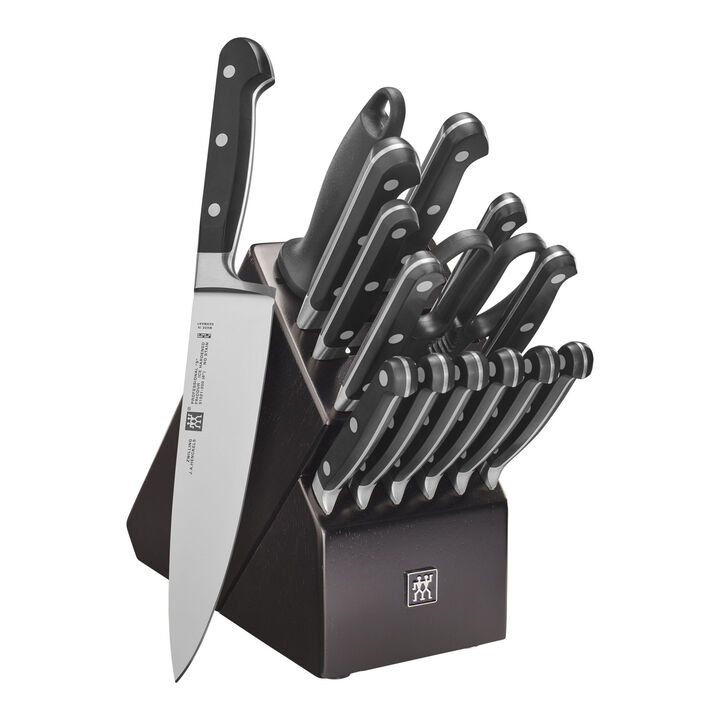 Professional S, 16-pc, Knife block set, Matte Black, large 1