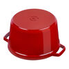 Cast Iron, 5 qt, Round, Dutch Oven Deep, Cherry - Factory Second, small 6