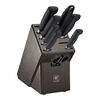 FOUR STAR, 9 Piece, Knife block set, grey, small 1