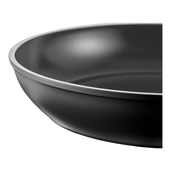 Sleek, 24 cm Aluminium Frying pan black, large 3