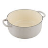 Bellamonte, Cocotte rotonda - 24 cm, avorio, small 4