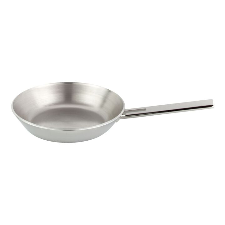John Pawson 7, Stegepande 28 cm, 18/10 rustfrit stål, Sølv, large 1