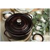Cast Iron - Round Cocottes, 2.75 qt, Round, Cocotte, Grenadine - Visual Imperfections, small 2