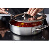 Essential 5, 3 qt Saute Pan, 18/10 Stainless Steel , small 9
