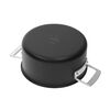 Black 5, 20 cm 18/10 Stainless Steel Stew pot silver-black, small 5