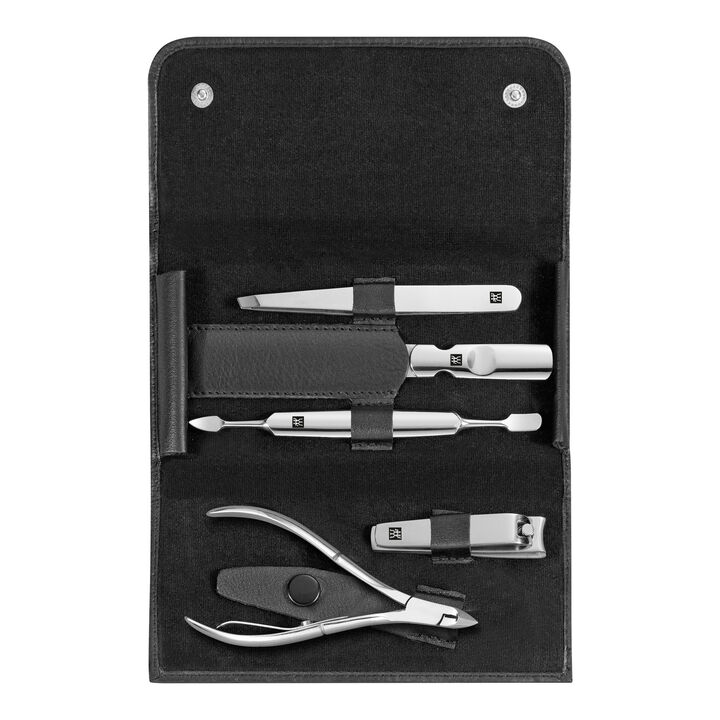 CLASSIC, Estuche con cierre a presión 5-pzs, Negro, large 1