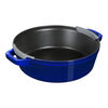 Cast Iron, 4-pc Stackable Cookware Set, Dark Blue, Cast Iron , small 6