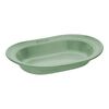 Dining Line, Teller 25 cm, oval, Salbeigr&uuml;n, Keramik, small 1