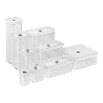 CUBE Saklama Kabı 3M / 21 cm, şeffaf-beyaz,,large 6