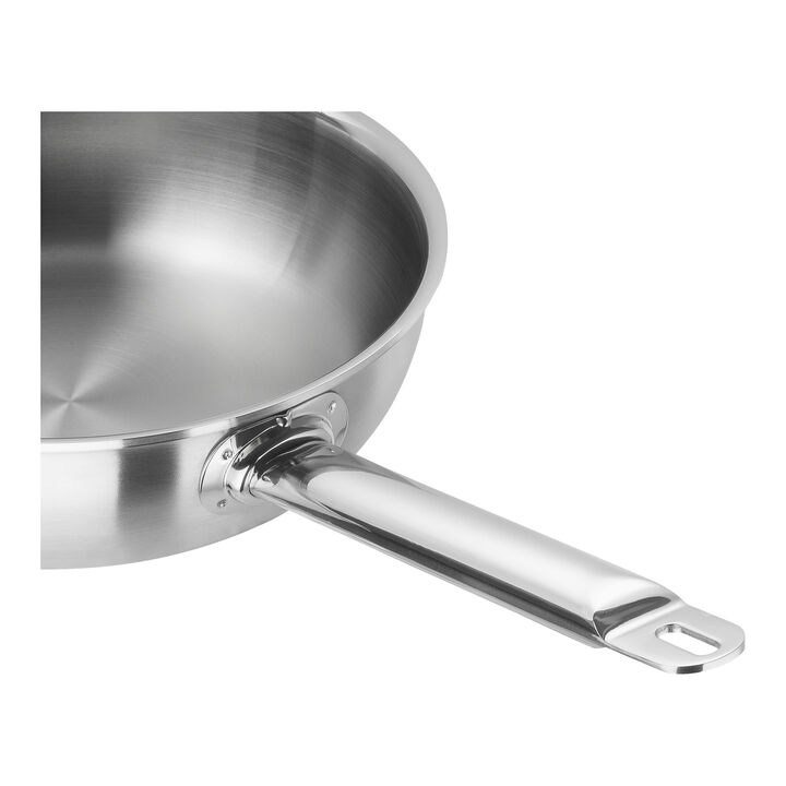 Pro, Bratpfanne 24 cm, 18/10 Edelstahl, Silber, large 2