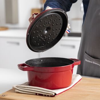 D&ouml;k&uuml;m Tencere | Kiraz | 24 cm | 3,7 l | yuvarlak,,large 4