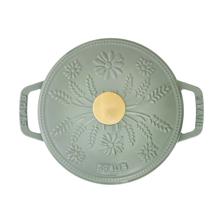 鋳物ホーロー鍋, Wa-NABE フレンチオーブン マーガレット 16 cm, 鋳鉄, large 3