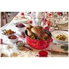 Cast Iron, 5.75 qt, Oval, Dutch Oven, Cherry - Factory Second, small 8
