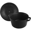 Stackable Set, 2-pcs, Set empilable, Noir mat, small 6