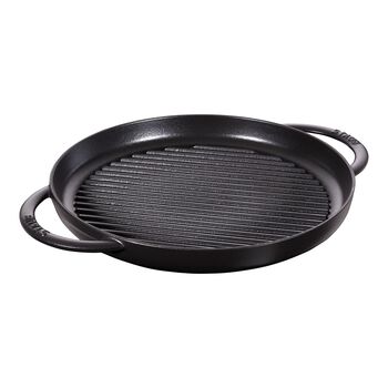 &Ccedil;ift Kulplu D&ouml;k&uuml;m Izgara Tava | d&ouml;k&uuml;m demir | 30 cm,,large 1