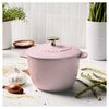 Cast Iron, 1.5 qt, Petite French Oven, Peony Pink, small 2