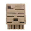 TWIN, Bamboo, TWIN Knife Block Empty, small 2