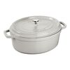 La Cocotte, Cocotte 27 cm, Ovale, Truffe blanche, Fonte, small 1