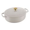 Bellamonte, Cocotte ovale - 31 cm, avorio, small 1