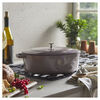 Cast Iron, 6.25 qt, Wide Oval Dutch Oven, Lilac - Factory Second, small 2
