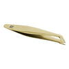 PREMIUM, Cuticle tweezers, 18/10 Stainless Steel | gold, small 3