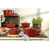 Bellamonte, Cocotte ovale - 31 cm, rosso, small 7