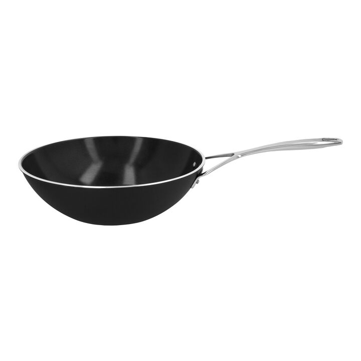 Alu Pro 5, 12-inch, Aluminum, Wok With Ceramic Coating, Matte Black, large 1