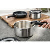 Unlock, 5-pcs, Set de casseroles, Argent, small 12